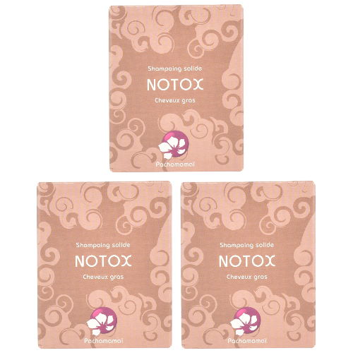 Notox - Shampoing solide - Lot de 3