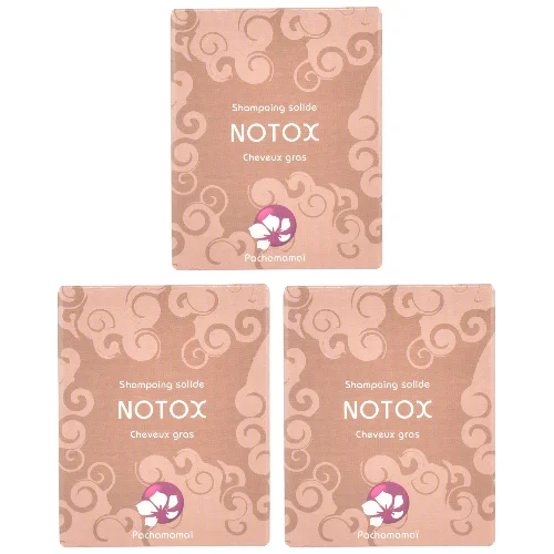 Notox - Shampoing solide - Lot de 3