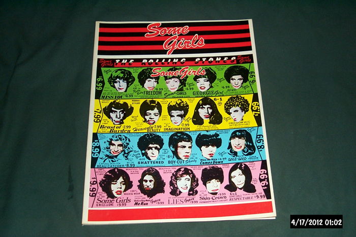 Rolling Stones - Some Girls  Songbook  First Issue 1978