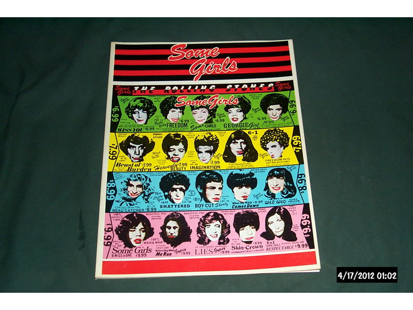 Rolling Stones - Some Girls  Songbook  First Issue 1978