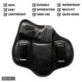 fujobi pancake holster, left hand shoulder holster, shoulder gun holster, belly holster, right hand shoulder holster