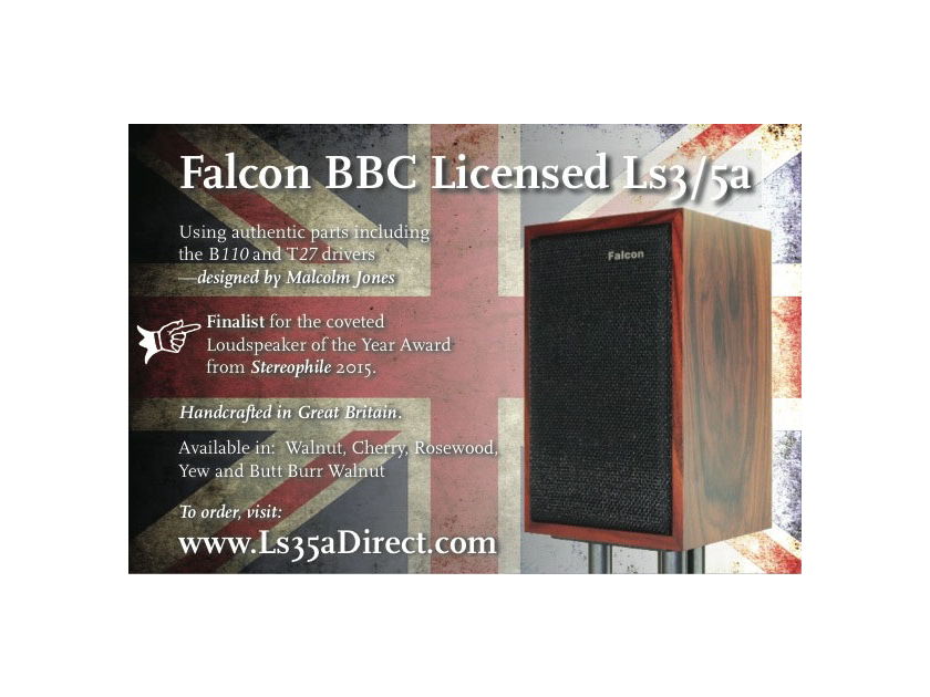 Falcon Acoustics LS3/5A Rosewood