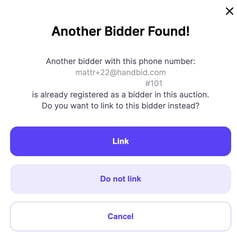 user exists