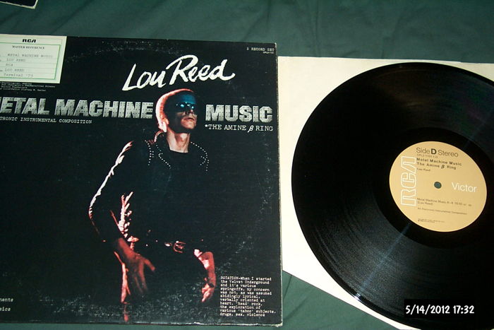 Lou Reed - Metal Machine Music 2 LP Promo Stamp NM