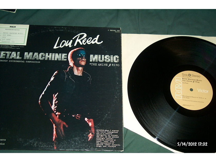Lou Reed - Metal Machine Music 2 LP Promo Stamp NM