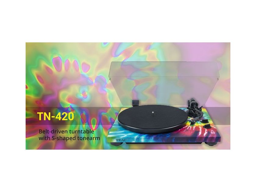 Teac TN-420 Psychedelic Turntable