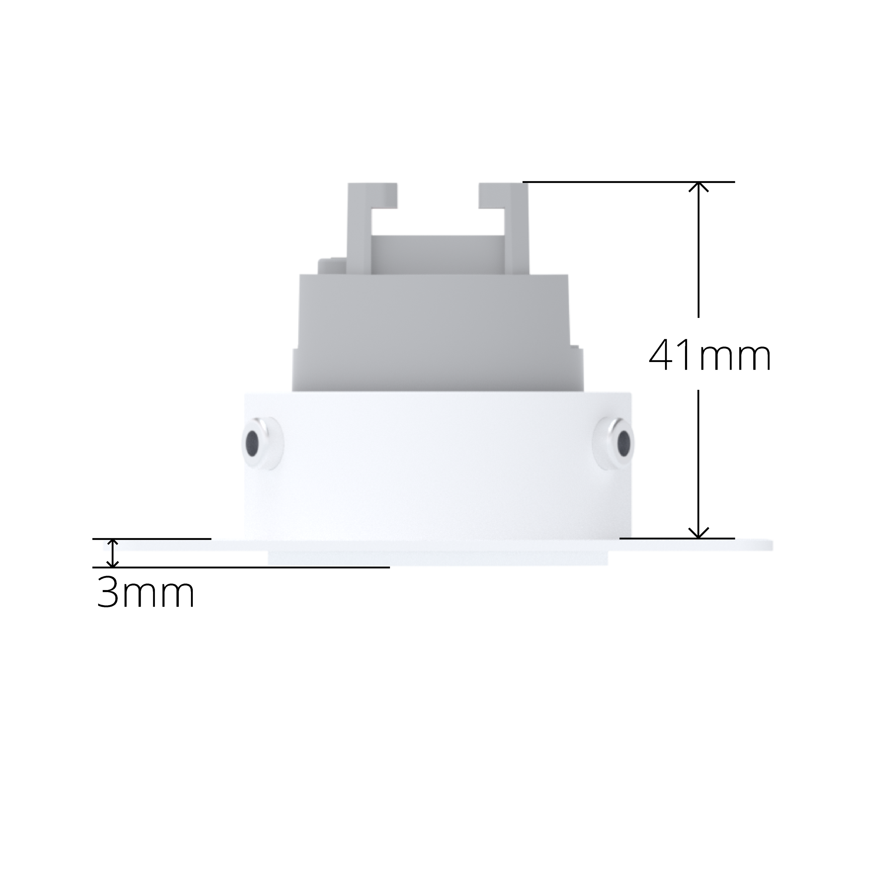 Black Faradite Motion Sensor 360 Volt Free dry contact terminals