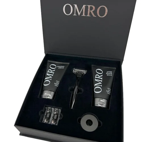 OMRO Shave Box Elegant - Rasierset