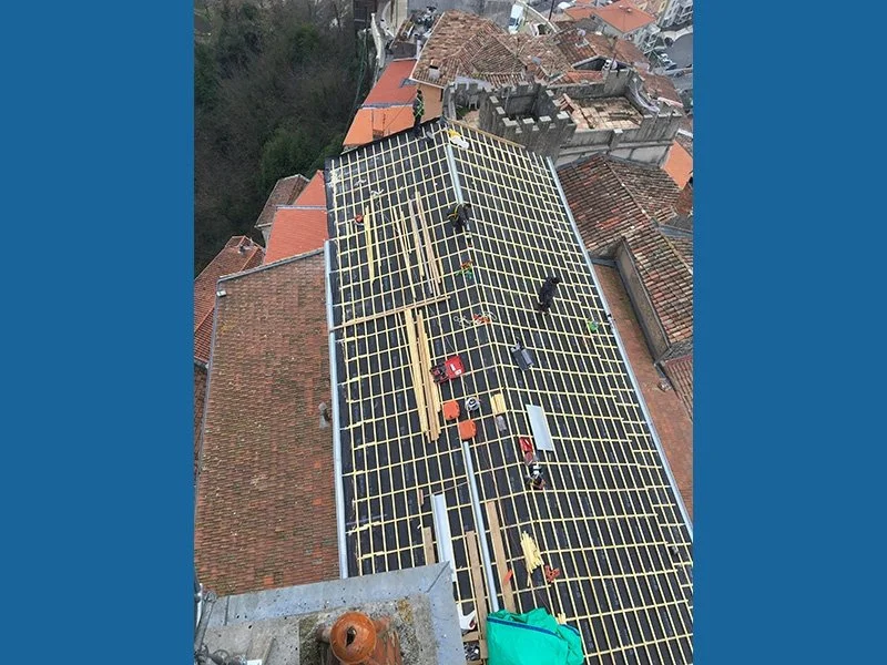 Réfection de la couverture de l’église de Contes — photo 12 sur 17 — CEG TOITURE