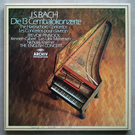 Archiv/Pinnock/Bach - The 13 Harpsichord Concertos / NM
