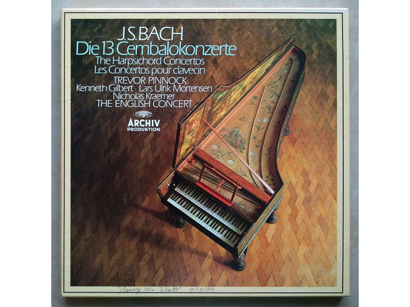 Archiv/Pinnock/Bach - The 13 Harpsichord Concertos / NM