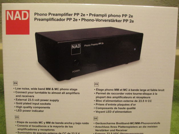 NAD PP 2e Phono preamp Nice/Boxed