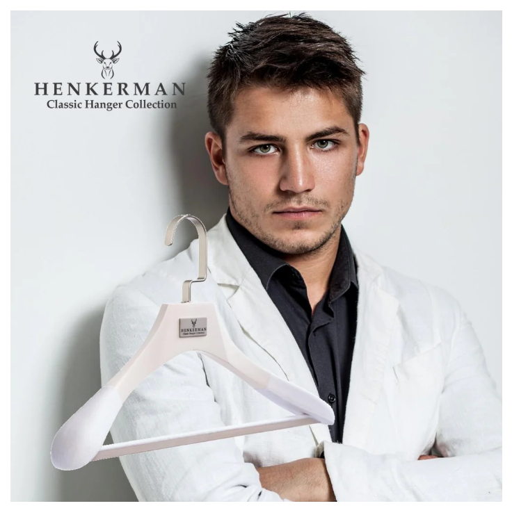 Washed White Collection Hangers - Image 5