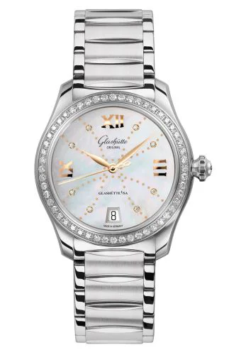Lady Serenade Stainless Steel / MOP - Index Line / Bracelet