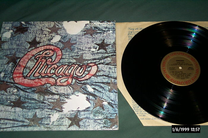 Chicago - Chicago 3 2 LP SQ Quad Vinyl NM