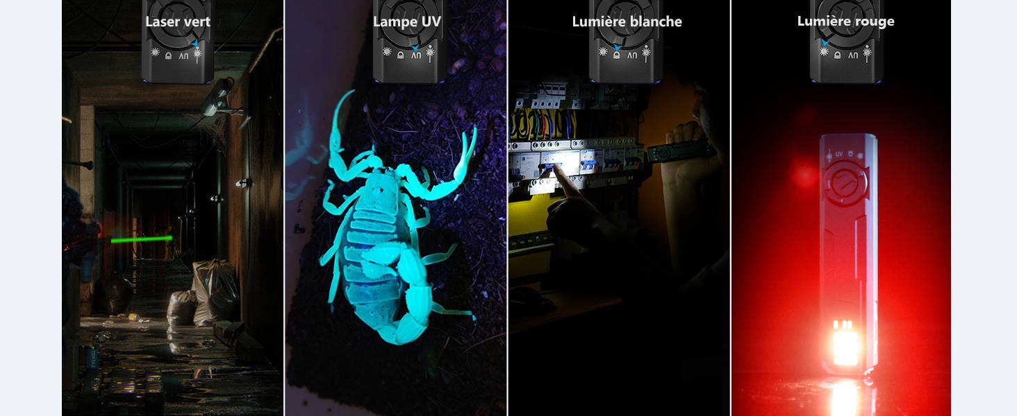 IMALENT LD35 Lampe de poche rechargeable EDC