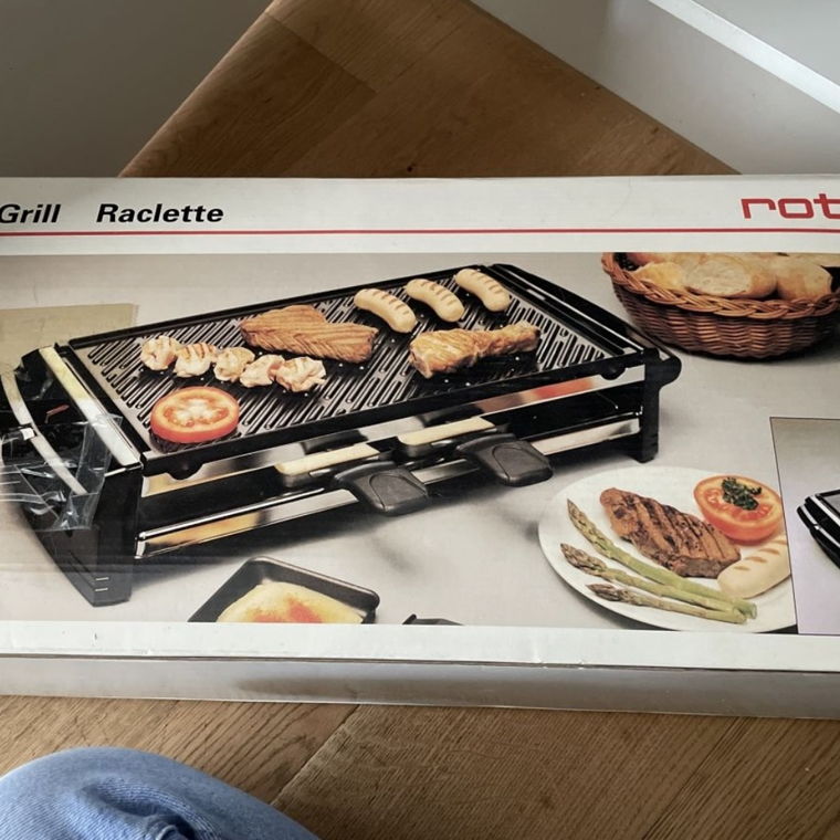 Partygrill Raclette