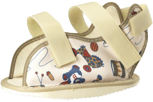 KIDSLINE CAST SHOE - PEDIATRIC PRINT