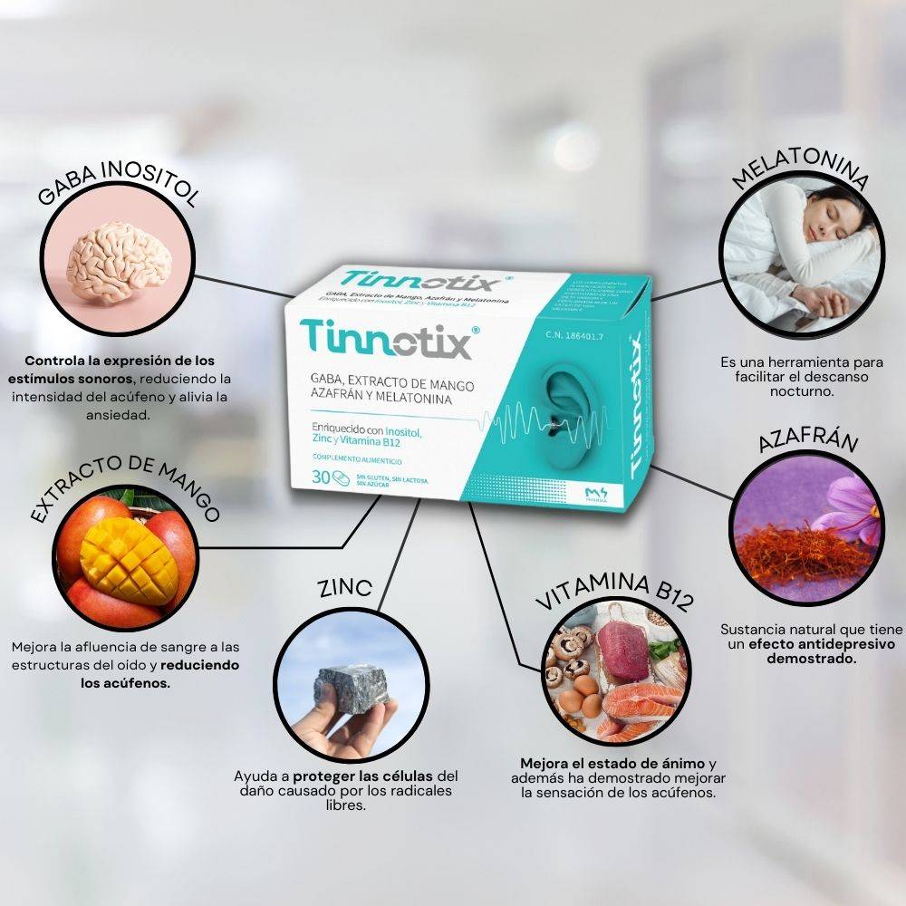 Tinnotix te ayudará a reducir los pitidos en le oido con su formula única de ingredientes naturales