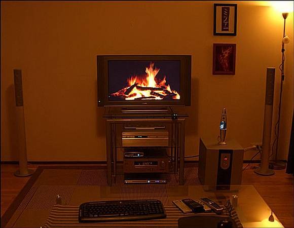 Lounge-music, fireplace-dvd and whisky: *..ahh*