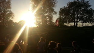 bauernhof gut halfeshof kühe auf weide vorm hof