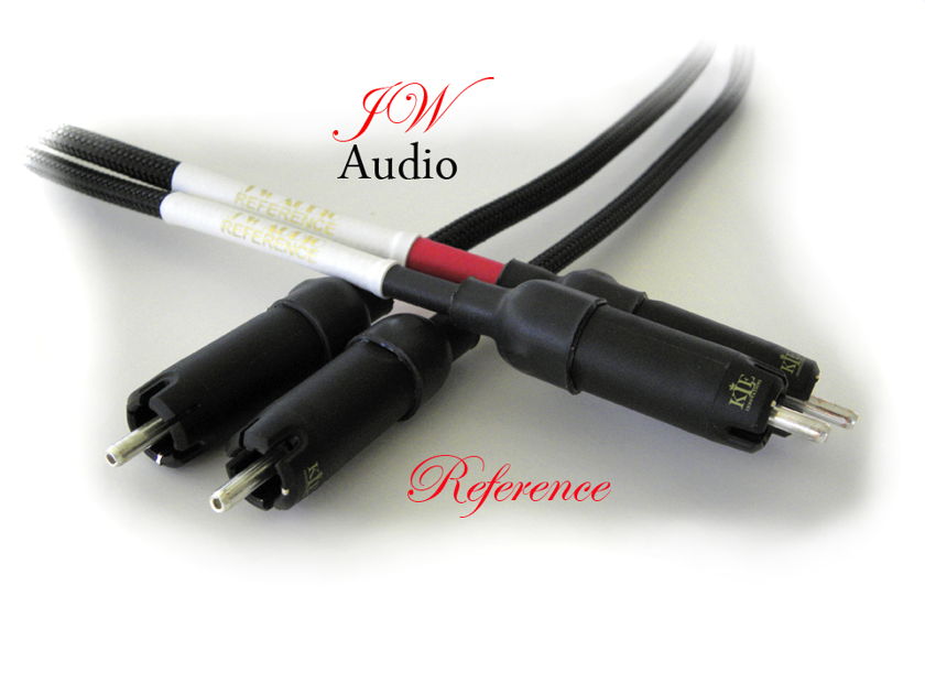 Jw Audio Reference    1m-1.5m RCA  or XLR Balanced   New 30 day trial   no fees