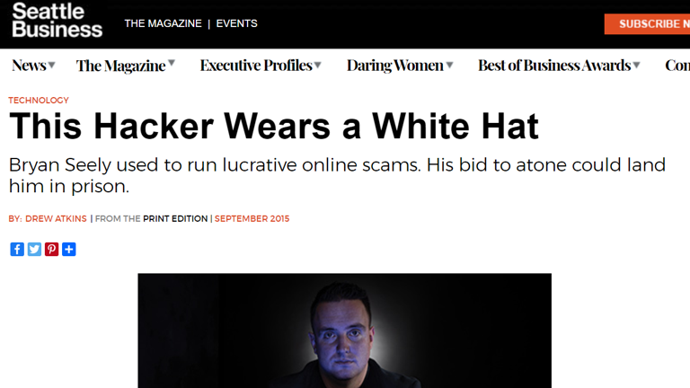 News cover This Hacker Wears a White Hat