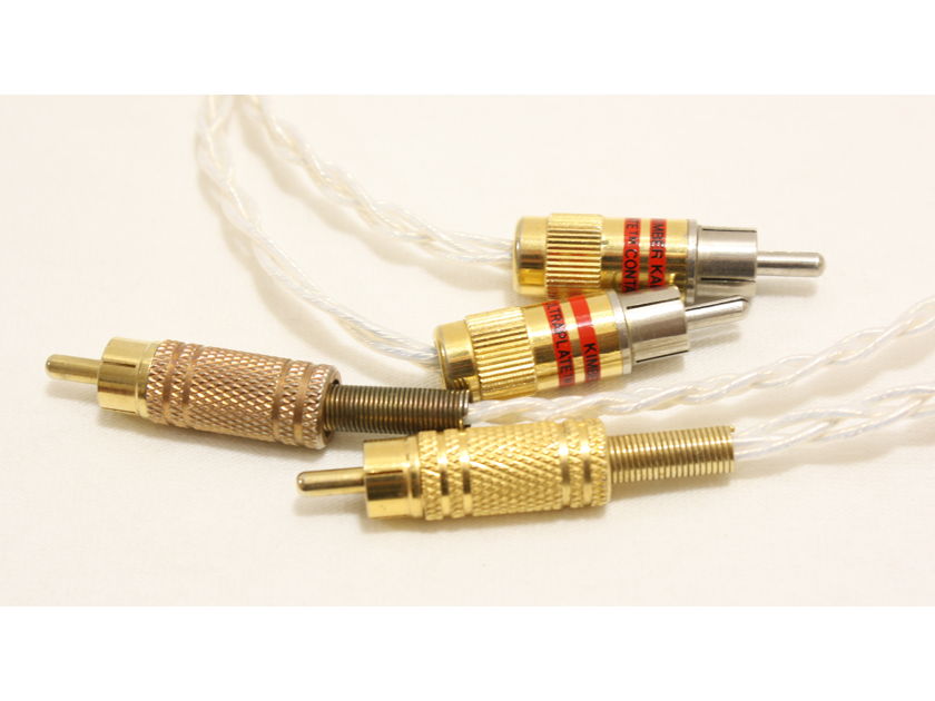 Kimber Kable KCAG RCA Interconnects. 0.5m. International Shipping Available.