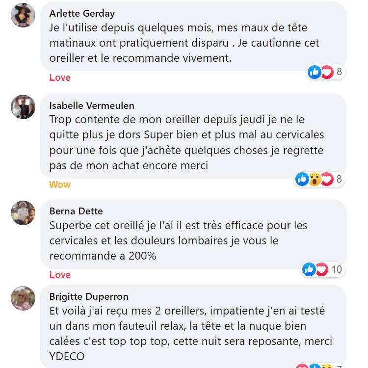 Oreiller Orthopedique, Oreiller Memoire de Forme, Coussin Cervical, Oreiller Ergonomique, Coussin Memoire de Forme, Oreiller Cervical