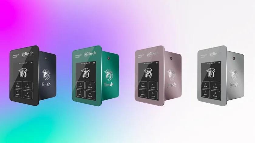 1inch Network launches hardware wallets