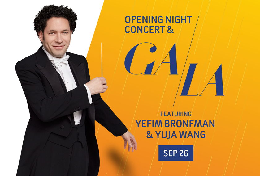 Los Angeles Philharmonic's Opening Night Gala: Mozart - The Early