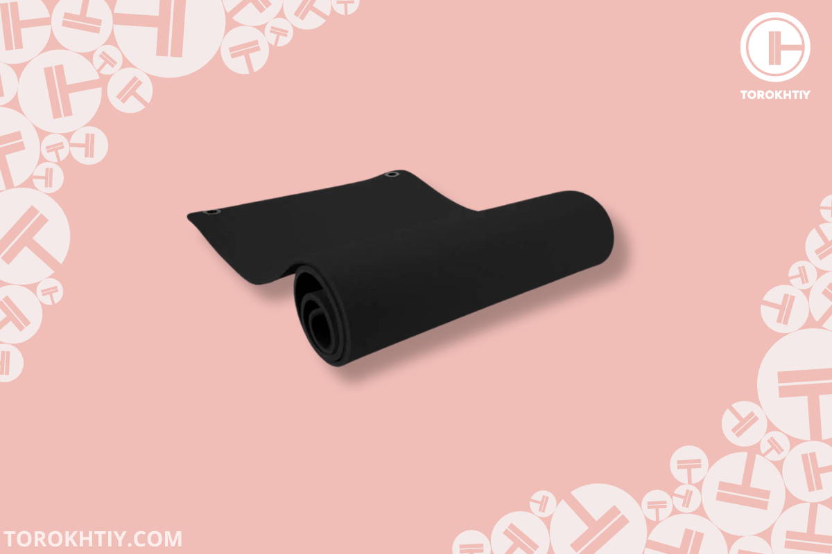 Pure2Improve Yoga Mat With Eyelets