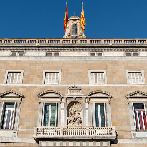  17220 S&#39;Agaró/ Sant Feliu de Guíxols (Girona)
- fachada del Palacio de la Generalitat de Cataluña