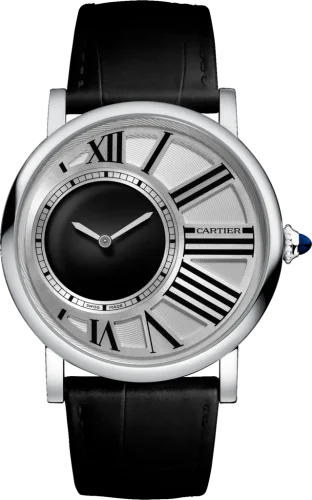 Rotonde de Cartier Mysterious Hour White Gold