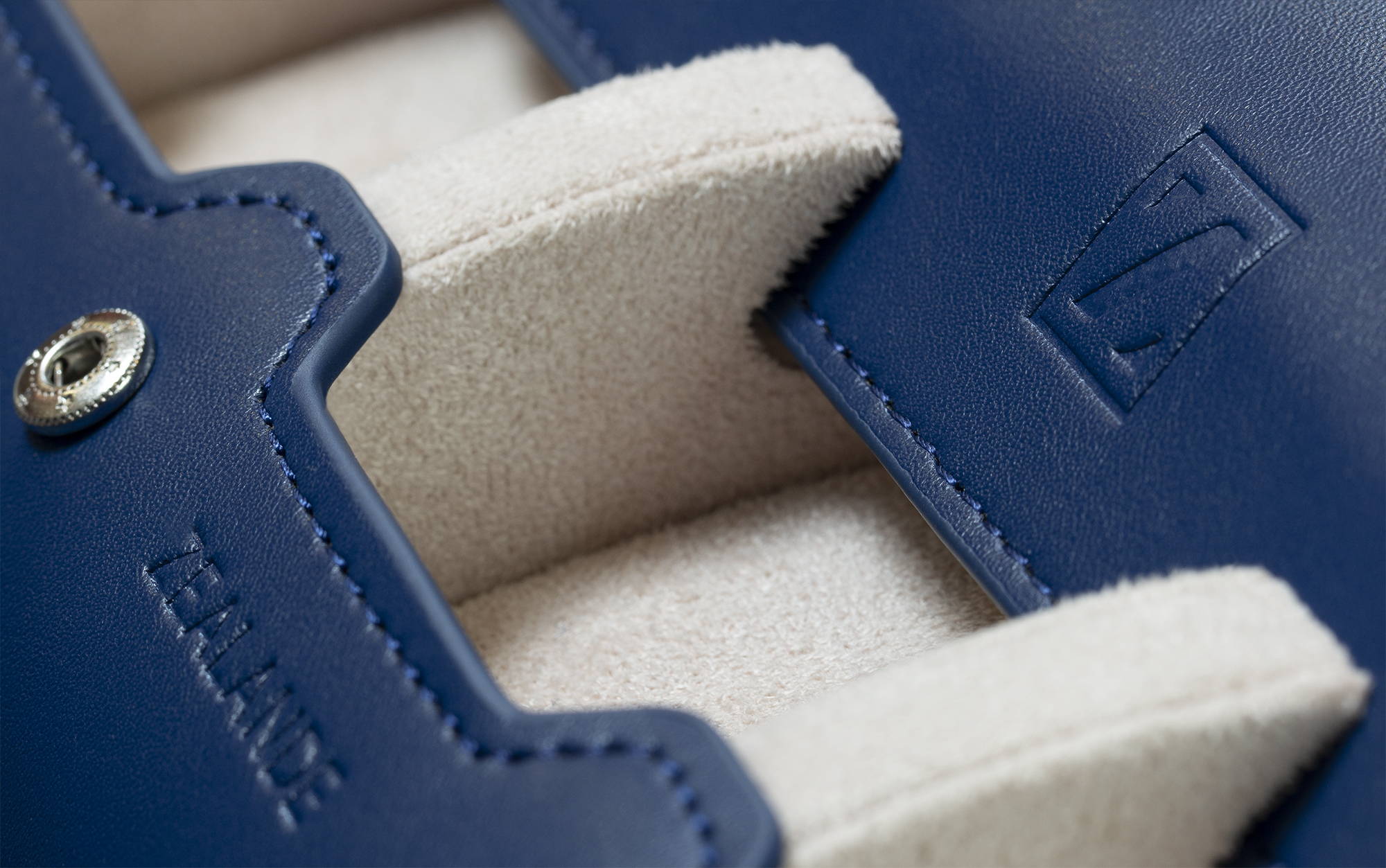 Handmade manufacuring Leather Watch Roll