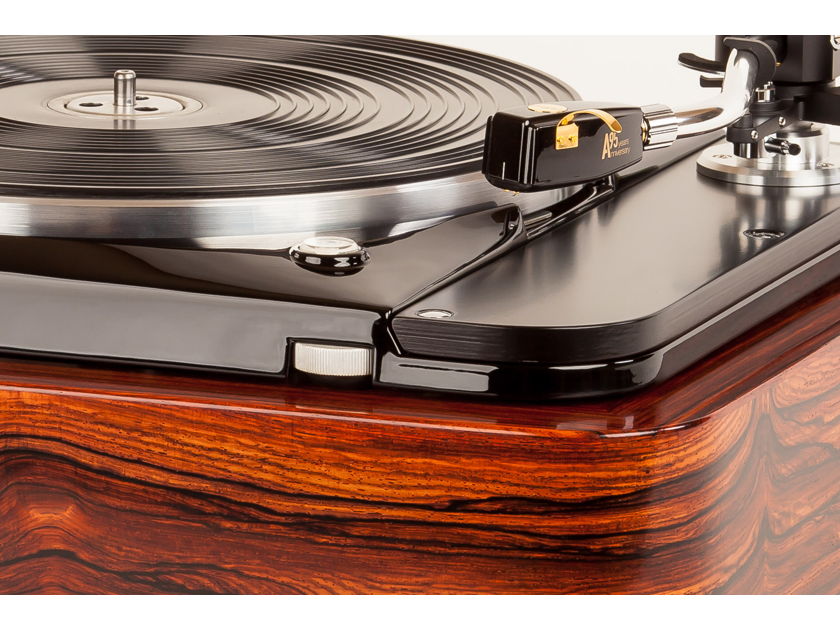 Thorens TD124 In Quartersawn Cocobolo by Woodsong Audio