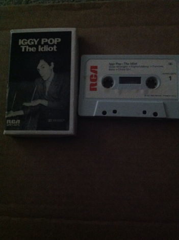 Iggy Pop - The Idiot RCA Records Pre Recorded Cassette ...