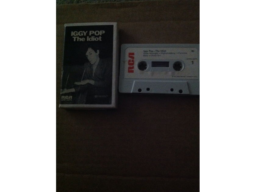 Iggy Pop - The Idiot RCA Records Pre Recorded Cassette David Bowie Producer