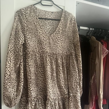 Kleid, animal print