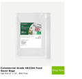 Commercial Grade VB3204 Food Saver Bags 100 Pint 6" x 10", BPA Free