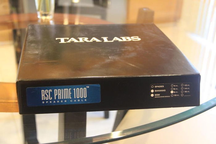 Tara Labs RSC Prime 1000 8FT and 10FT Speaker Cables