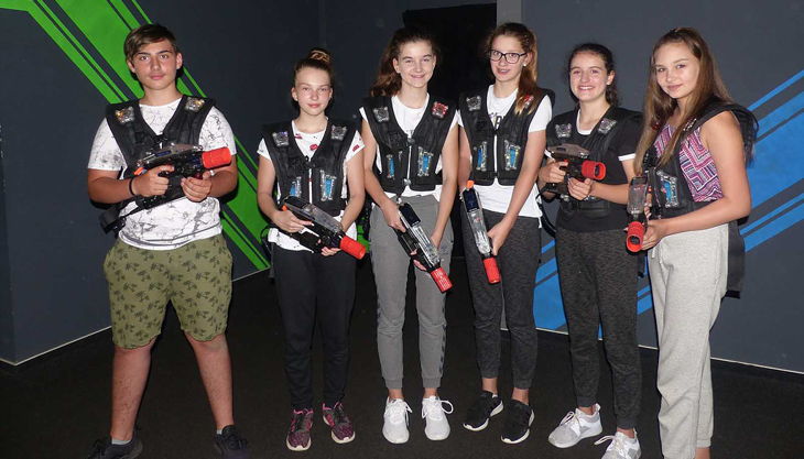 lasertag duesseldorf spielszene