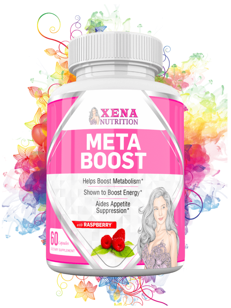 Meta Boost metabolism booster xena nutrition image product energy appetite background