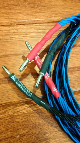 Kimber  8tc speaker cables with banana termination,8 ft...