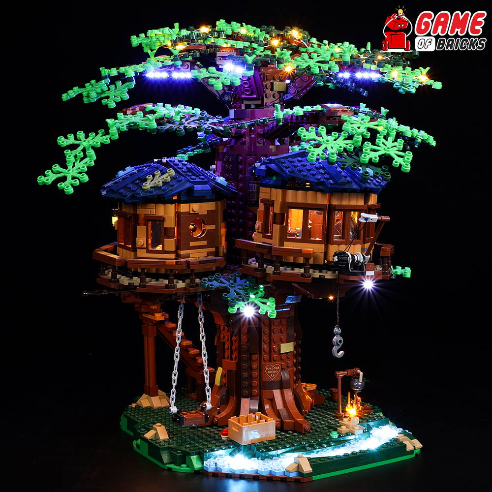 Light Kit for Tree House 21318 (Updated)