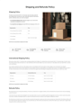Policy Page - Style 1