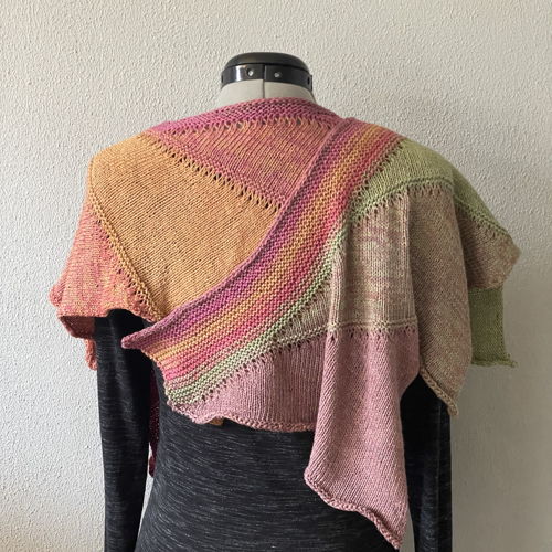 Knitted Autumn Point Scarf Mandy