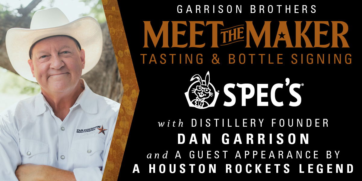 Meet the Maker Bottle Signing and Tasting with Dan Garrison promotional image