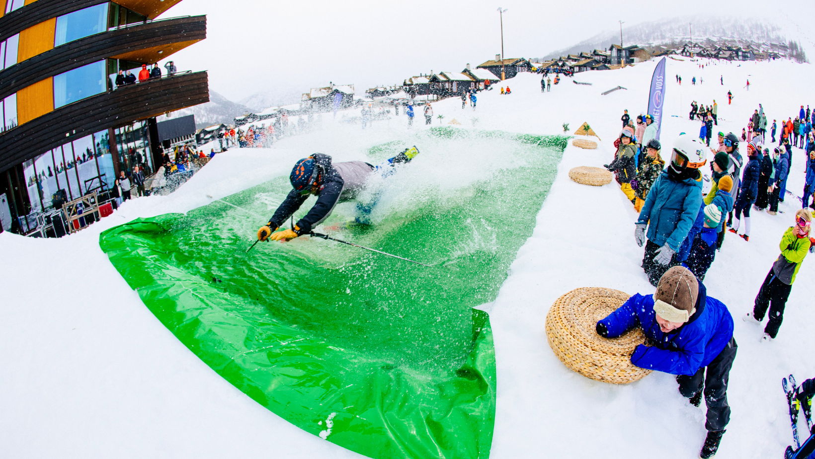 Pond skim