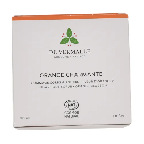 Orange Charmante - Zucker-Körperpeeling mit Orangenblüte